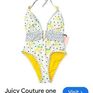 Juicy Polka Dot Lemon Print Swimsuit
You need this suit for summer or vacation!!